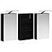 Set di Armadi da Bagno con lo scaffale 3 pcs 90 x 10,5 x 50 cm - Foto miniatura 5