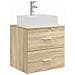 Mobile Lavabo da Parete Rovere Sonoma 49,5 x 41 x 62,5 cm - Foto miniatura 1