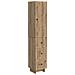 Set di armadi 2 pcs 33 x 34,5 x 90 cm Legno ingegnerizzato - Foto miniatura 1