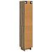 Set di armadi 2 pcs 33 x 34,5 x 90 cm Legno ingegnerizzato - Foto miniatura 6