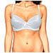 Reggiseno Lizzy Seducente Pizzo Coppe Semi Imbottite E Bretelle Regolabili - Bianco E 5a - Foto miniatura 1