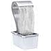 Cascata Da Giardino Argento 52,4x34,2x82 Cm In Acciaio Inox - Foto miniatura 3