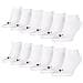 Puma Unisex Sneaker Calzini Calzini Corti Calzini Da Sport 261080001 12 Paio - Bianco (300), 35/38 - Foto miniatura 1