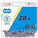 Catena Z8.3 Z8 Di Kmc Unisex Argento Grigio 114 Link - Foto miniatura 1