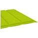 Cuscino Per Sdraio Verde Brillante 200x70x4 Cm In Tessuto - Foto miniatura 7