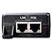 POE-163, Veloce, Gigabit, 115 x 62,5 x 31 mm, IEEE 802.3, IEEE 802.3u, IEEE 802.3ab, IEEE 802.3at, IEEE 802.3af, 100 - 240 V, 50/60 Hz, 0 - 50 °C - Foto miniatura 2