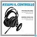 Cuffie Gaming X1000 7HC43AA Wireless tramite USB con Microfono Autonomia fino a 20 ore Colore Nero - Foto miniatura 10