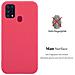 Custodia Compatibile Con Samsung Galaxy M31 In Candy Rosso - Coperchio Protettivo In Silicone Tpu Flessibile - Foto miniatura 3