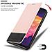 Custodia Compatibile Con Samsung Galaxy A10 In Oro Rosato Nero - Coperchio Protettiva Con Chiusura Magnetica, Funzione Stand E Tasca Per Le Carte - Foto miniatura 7