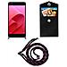 Catena Di Telefoni Cellulari Compatibile Con Asus Zenfone 4 Selfie Pro In Blu Rosso Bianco À Pois - Coperchio Protettivo In Silicone Con Anelli D'argento, Cinturino In Corda E Custodia Staccabile - Foto miniatura 7