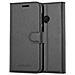 Custodia Compatibile Con Huawei Enjoy 7 In Nero Carbone - Coperchio Protettiva Con Chiusura Magnetica, Funzione Stand E Tasca Per Le Carte - Foto miniatura 8