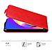 Custodia Compatibile Con Oppo A94 5g In Rosso Mela - Coperchio Protettivo In Design Flip Con Chiusura Magnetica - Foto miniatura 3