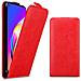 Custodia Compatibile Con Oppo A94 5g In Rosso Mela - Coperchio Protettivo In Design Flip Con Chiusura Magnetica - Foto miniatura 6