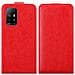 Custodia Compatibile Con Oppo A94 5g In Rosso Mela - Coperchio Protettivo In Design Flip Con Chiusura Magnetica - Foto miniatura 7