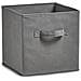 Cestino Portaoggetti, Organizer, Colore Grigio, 26 X 26 X 26 Cm, Zeller - Foto miniatura 1