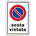 Cartello Segnaletica Sosta Vietata X 10 Pz - Foto miniatura 2