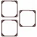 NA-SAVG2 Kit da 3 Guarnizioni Antivibranti in Silicone per Ventola PC 140x25 mm - Foto miniatura 1