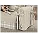 Copridivano Fodera Telo Protezione Divano Con Laccetti Fiocco Varie Fantasie Poltrona Scozia Beige - Foto miniatura 2