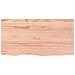 Piano Bagno Marrone 80x40x (2-6) cm Legno Massello Trattato - Foto miniatura 5