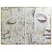 Quadro Dkd Home Decor Buddha 80 X 4 X 120 Cm Orientale (2 Unità) - Foto miniatura 1