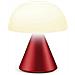 Lampada Da Tavolo Mina Batteria Ricaricabile Led Rosso Scuro Abs - Foto miniatura 1