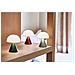 Lampada Da Tavolo Mina Batteria Ricaricabile Led Rosso Scuro Abs - Foto miniatura 5
