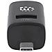 Hub Usb-c 3.2 Gen1 A 3 Porte Usb-a Compatto Nero - Foto miniatura 3