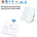 Interruttore A Parete Smart Touch White  3 Gruppi 1 Via - Foto miniatura 3