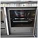 Stufa Cucina Riscaldamento A Legna Piano Cottura In Ghisa Con Forno Struttura In Acciaio Exclusive Inox - Foto miniatura 6