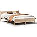 Letto Senza Materasso 160x200 Cm In Legno Massello Di Pino - Foto miniatura 2
