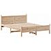 Letto Senza Materasso 160x200 Cm In Legno Massello Di Pino - Foto miniatura 3