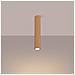 Lampada Da Soffitto Karbon 40 Oro Sl. 1552 - Minimalista Lampada Da Soffitto D'oro 40x6.5x6.5 Cm - Foto miniatura 3