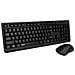 X1700 tastiera Mouse incluso QWERTZ Tedesco Nero - Foto miniatura 7