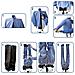 EOLO Stira Camicie Pantaloni SA04 R ECO INOX V6 Stendiasciuga Vestiti Aria Calda Manichino Stiro Verticale Professionale Robot Gonfiabile 4 Ruote 3 Programmi Made in Italy Garanzia 5 Anni Efficienza A++ - Foto miniatura 5