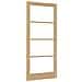 "porta interna con vetro ""ORKDAL"" 93x211x4 cm in legno massello di pino" - Foto miniatura 1