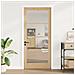 "porta interna con vetro ""ORKDAL"" 93x211x4 cm in legno massello di pino" - Foto miniatura 3