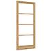 "porta interna con vetro ""ORKDAL"" 93x211x4 cm in legno massello di pino" - Foto miniatura 6