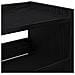 Scarpiera Nera 80x25x81 cm in Legno Multistrato - Foto miniatura 7