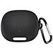 Custodia In Silicone Compatibile Con Anker Soundcore Liberty 4 Pro - Cover Protettiva Black - Foto miniatura 1