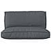 Set di Cuscini per Pallet 2 pcs Antracite 120 x 80 x 12 cm - Foto miniatura 3