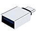 Adattatore Da Usb C A Usb 3.1 In Lega Di Alluminio Silver - Foto miniatura 1