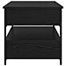 Tavolino da salotto con cassetto Rovere Nero 70 x 50 x 54.5 cm - Foto miniatura 7
