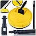 Spazzola T-racer Per Idropulitrici Compatibile Con Kärcher K2-k7, Black & Decker, Lavor, Vax, Bosch Aqt - Pulizia Efficiente E Rapida, Protezione Spruzzi - Foto miniatura 1