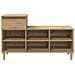 Mobile per scarpe Rovere artigianale 102 x 36 x 60 cm - Foto miniatura 6