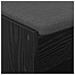 Panca per ingresso con cuscino Rovere Nero 103 x 38 x 45 cm - Foto miniatura 8