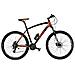 Bici Misura 29 Mountain Bike Telaio Alluminio Uomo Bicicletta Mtb Crow Altus 18v Freni Disco Idraulici Forcella Idraulica - 48 Nero Arancio Opaco - Foto miniatura 1