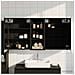 Set di Armadi da Bagno con lo scaffale 3 pcs 130 x 14,5 x 70 cm - Foto miniatura 2