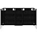 Set di Armadi da Bagno con lo scaffale 3 pcs 130 x 14,5 x 70 cm - Foto miniatura 7