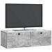 Mobile Porta TV da Muro Grigio Cemento 98 x 41 x 30 cm - Foto miniatura 2