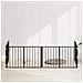 Cancello per cani 4 pcs Nero 100 x 60 cm Acciaio zincato - Foto miniatura 3
